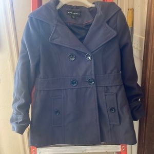 Vintage Metaphor Pea Coat! Size Medium